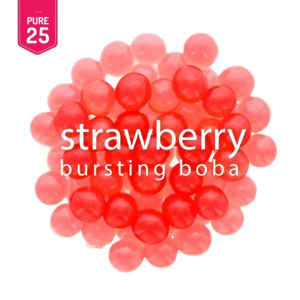 Strawberry Popping boba